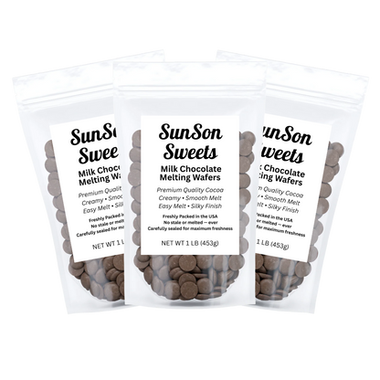 Sunson Sweets  Chocolate Melting Wafers (1LB)