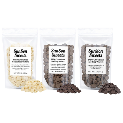Sunson Sweets  Chocolate Melting Wafers (1LB)