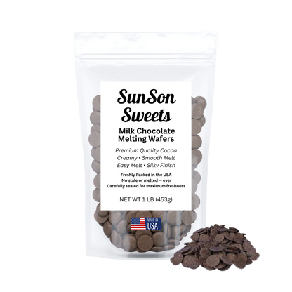 Sunson Sweets  Chocolate Melting Wafers (1LB)